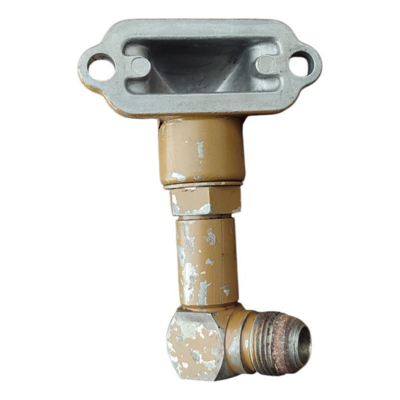 Conexion Codo Compresor Aire Motor Caterpillar 3126 Ocre