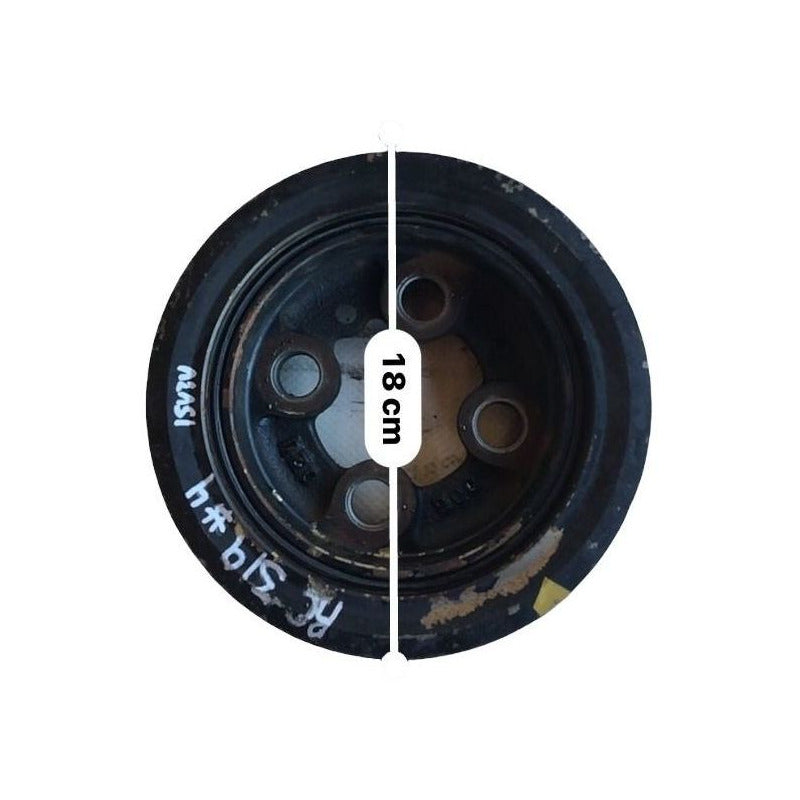Polea Cigüeñal Damper Motor Isuzu 4hk1 Elf 450