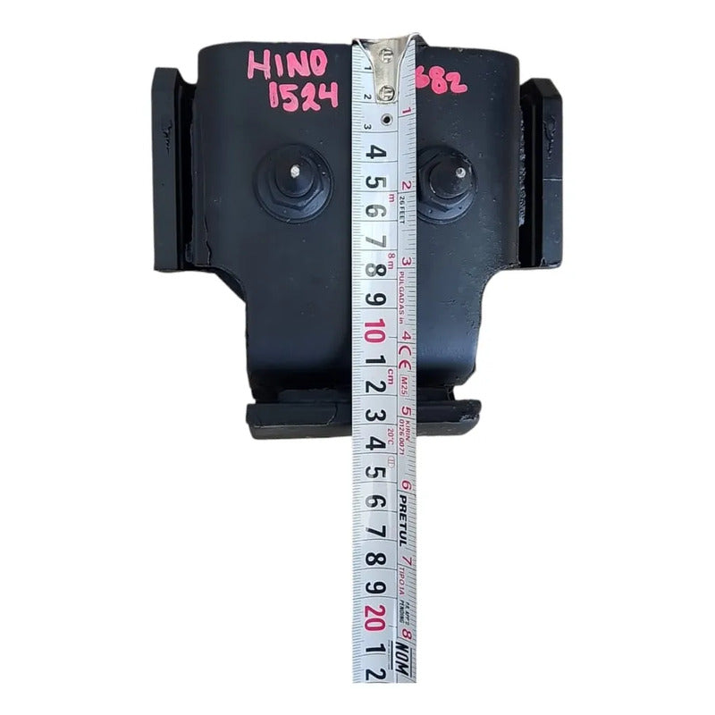 Soporte Goma Hule Tacón Motor Hino 500 1524 Par