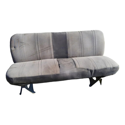 Asiento Corrido Tela Freightliner Fl70 Fl80 Base Soporte Gris