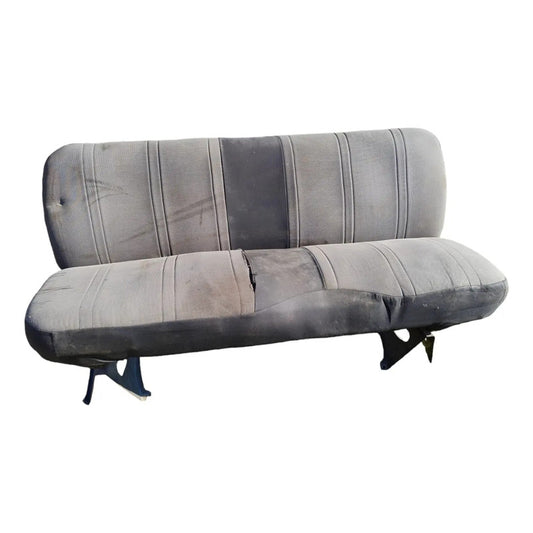 Asiento Corrido Tela Freightliner Fl70 Fl80 Base Soporte Gris