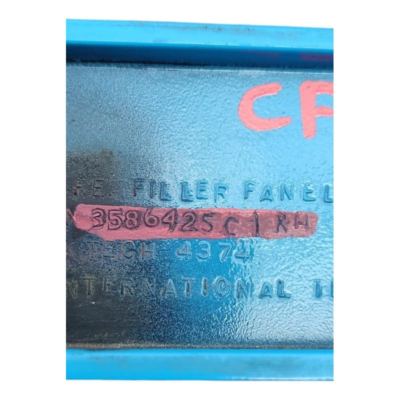 Panel Cubierta Moldura Cabina Cf600 Citystar Copiloto Intern Azul