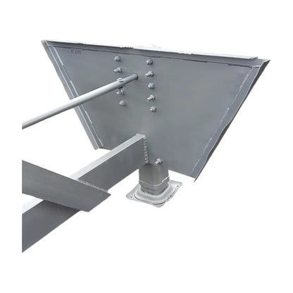 Patines Caja Seca Plataforma Remolque Jost Plata