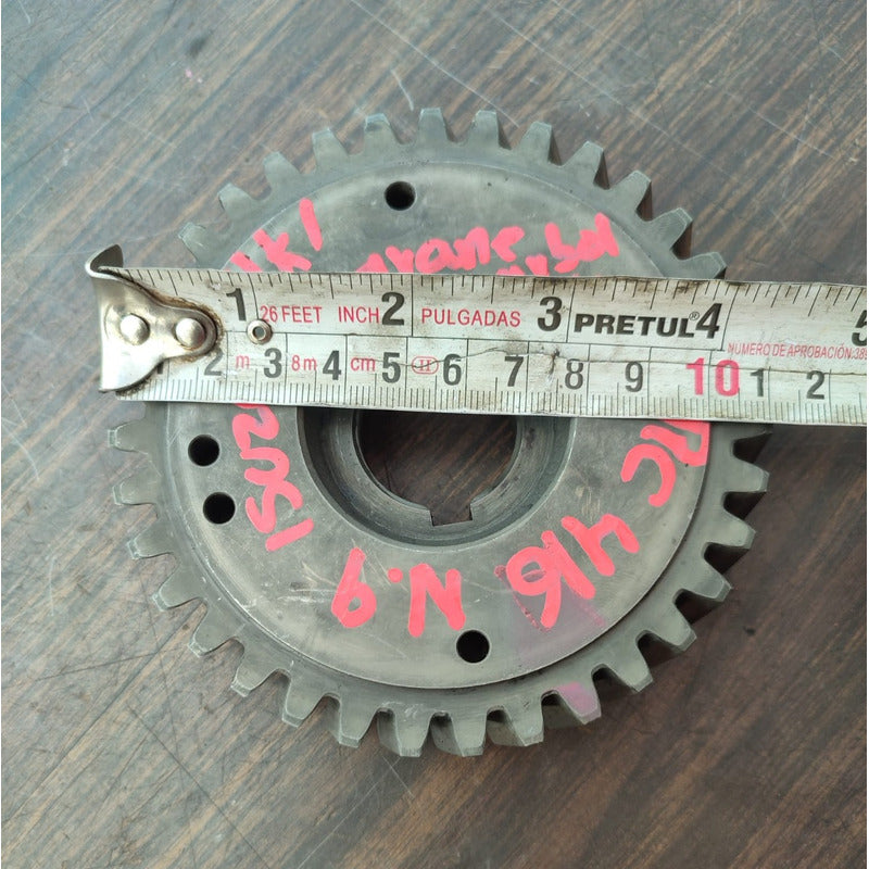 Engrane Arbol Levas Motor Isuzu 4hk1 Elf 400 450 500