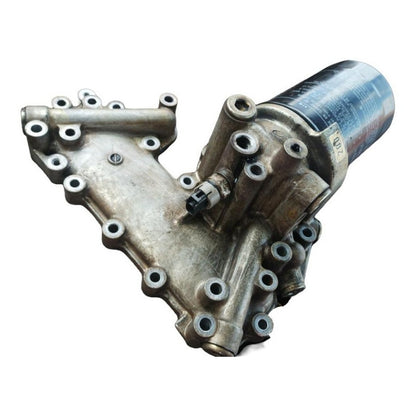 Base Soporte Tapa Cubierta Enfriador Aceite Filtro Hino