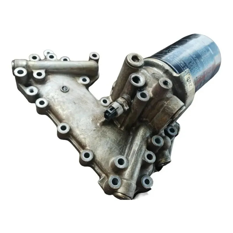 Base Soporte Tapa Cubierta Enfriador Aceite Filtro Hino