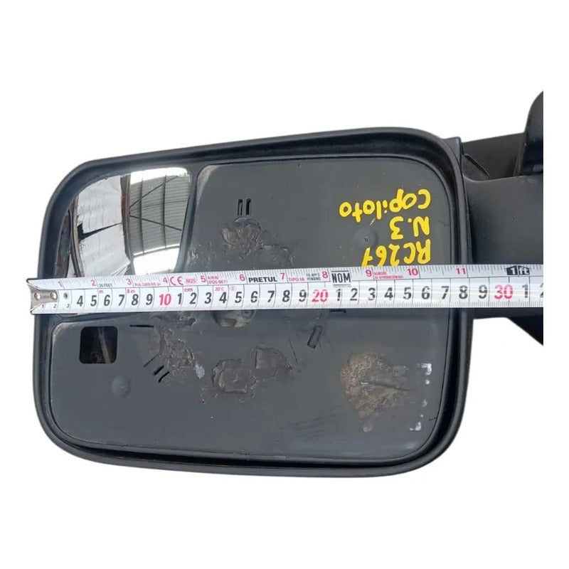 Soporte Espejo Lateral Copiloto Ram 4000 Sin Espejo Negro