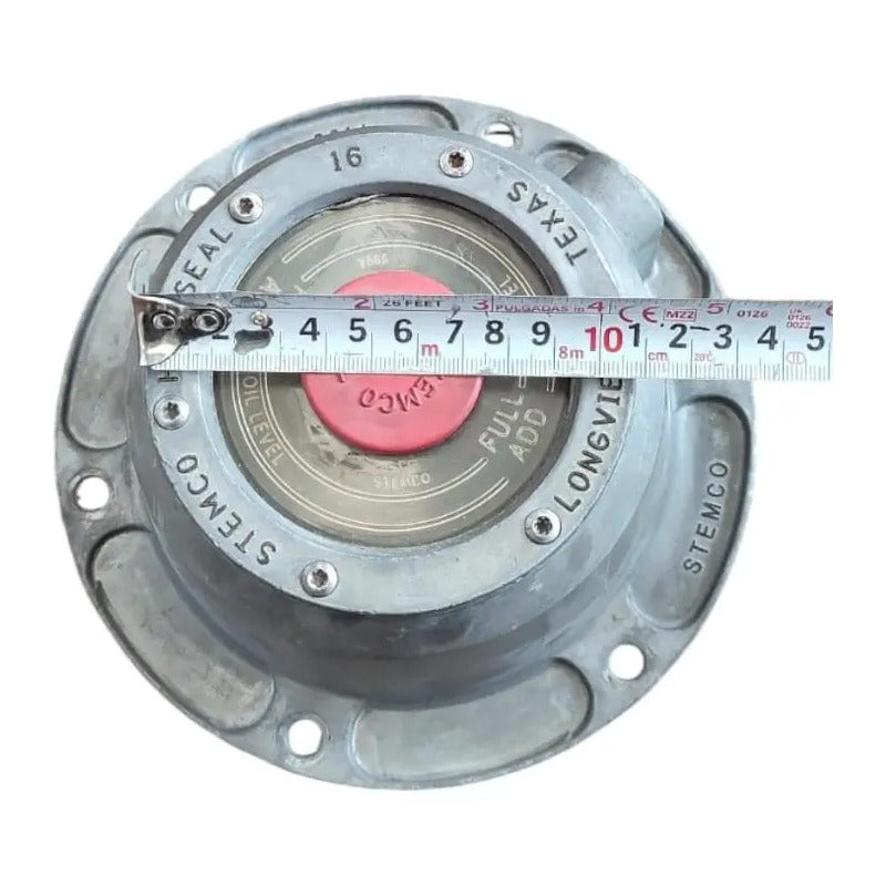 Tapa Cubo Balero Eje Remolque Caja Seca Plataforma Stemco Plateado