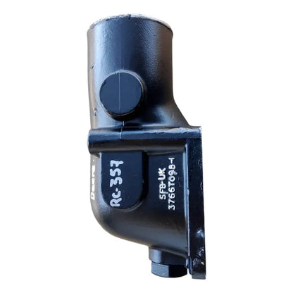 Codo Conexión Tubo Agua Refrigerante Motor John Deere Negro
