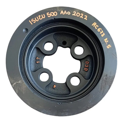 Polea Cigüeñal Damper Isuzu 4hk1elf 500 600 400 450 Okl-650