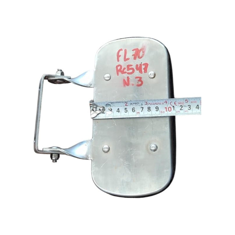 Base Soporte Espejo Retrovisor Cabina Fl70 Freightliner Plateado
