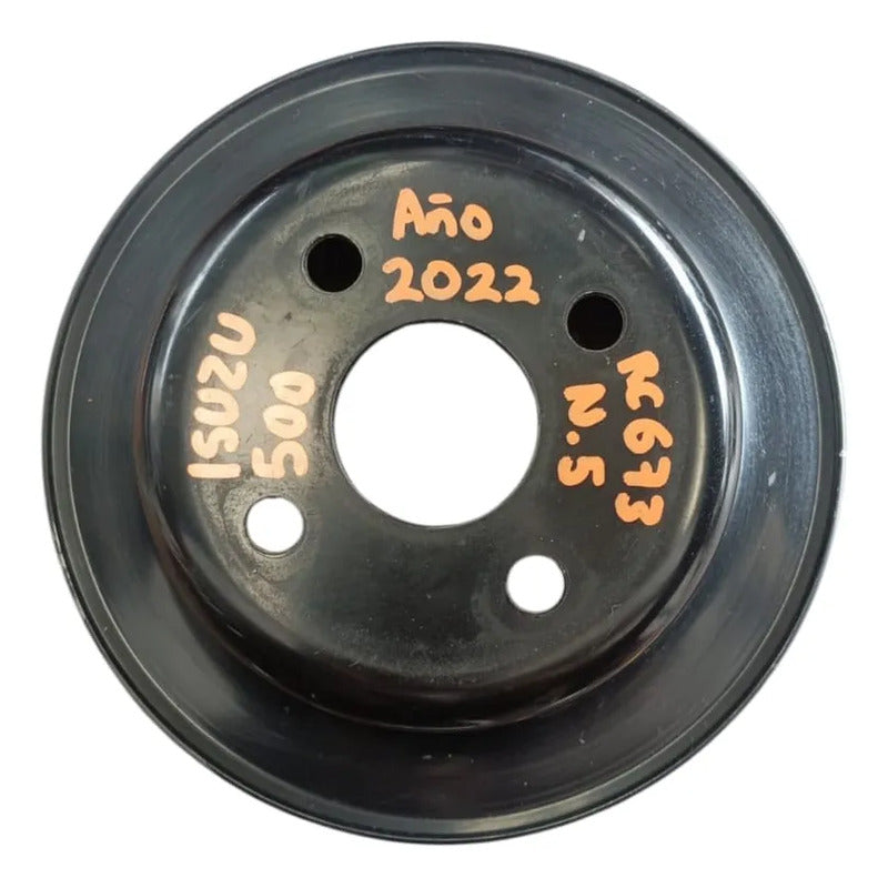 Polea Ventilador Isuzu Elf 500 400 450 4hk1 Okl-650 Año 2022 Negro