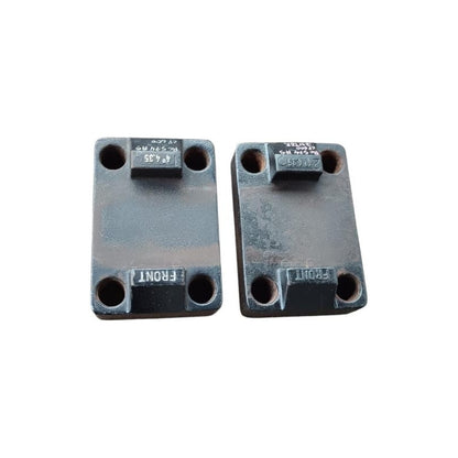 Soporte Placa Perno U 4 Grados Motor International Cf600 Par