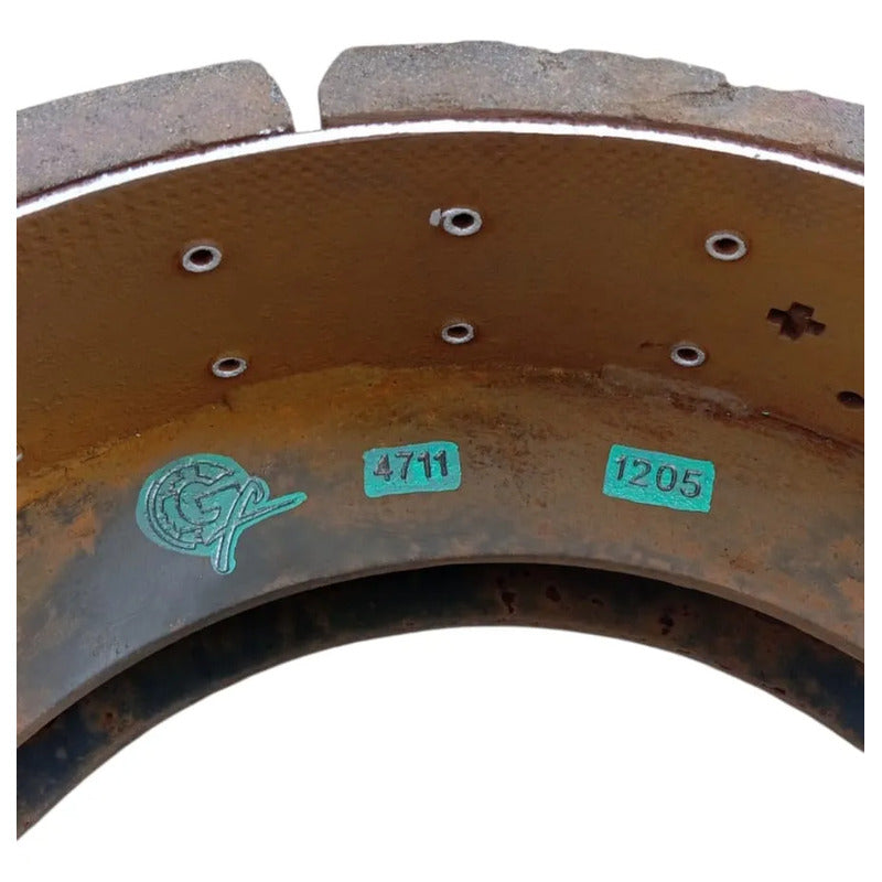 Balata Frenos Diferencial Freightliner M2 Plateado