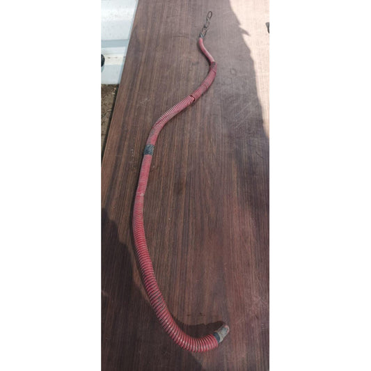 Cable Corriente Automotriz Bateria Rojo 1 Metro Detalle