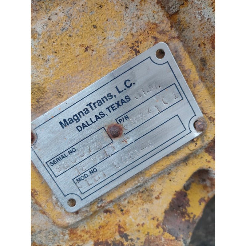 Grúa Yucle Transmision Automática Magna Clbt 6061-6