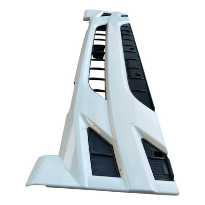 Parrilla Panel Frontal Moldura Cabina Isuzu Elf300 2018-2023 Blanco