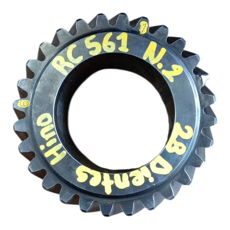 Engrane Cigueñal Motor Hino 300 816 716 28 Dientes Detalle