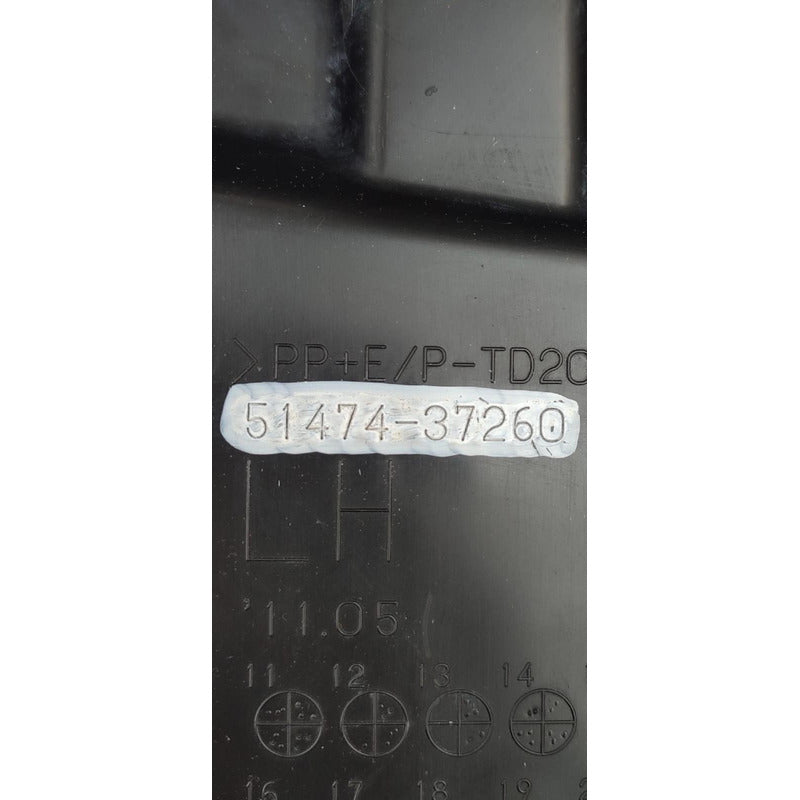 Tolva Interior Guardabarros Hino 300 816 716 2021 Piloto Det