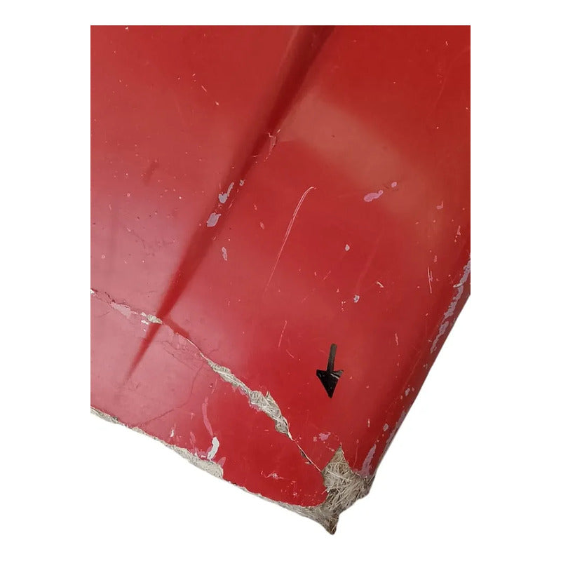 Remate Extension Cofre Freightliner Fl70 Copiloto Rojo