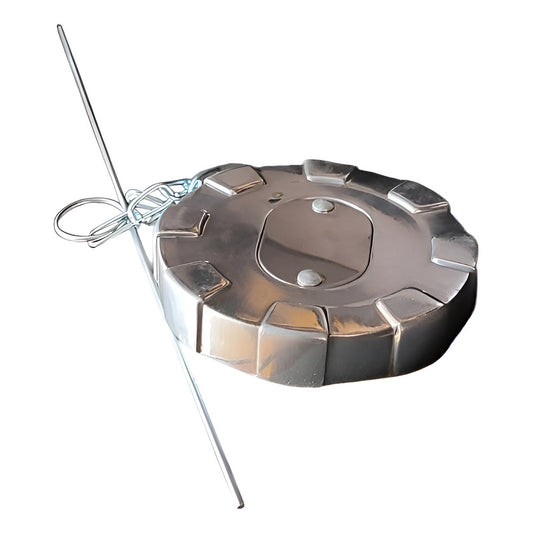 Tapón Tanque Diésel Freightliner Fld120 Plateado