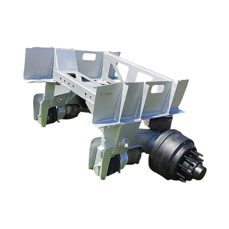 Eje Suspension Retractil Gondola Platafoma Remolque Unemon