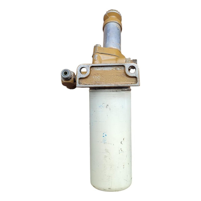Soporte Filtro Diesel Cebadora Bomba Purgadora Caterpillar Blanco