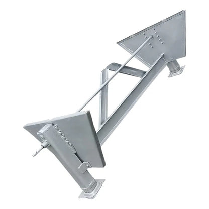 Patines Caja Seca Plataforma Remolque Jost Plata
