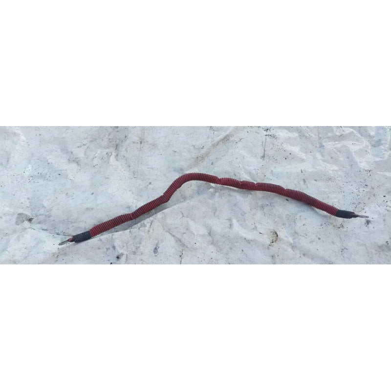 Cable Corriente Tierra 1 Pulgada 75cms Rojo