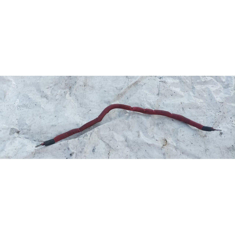 Cable Corriente Tierra 1 Pulgada 75cms Rojo