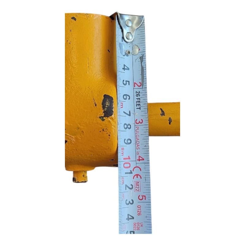 Codo Transferencia Salida Aceite Carter Bomba Caterpillar - Amarillo