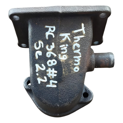 Tapa Codo Caja Termostato Agua Motor Thermoking Isuzu 2.2l