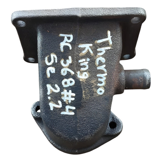 Tapa Codo Caja Termostato Agua Motor Thermoking Isuzu 2.2l