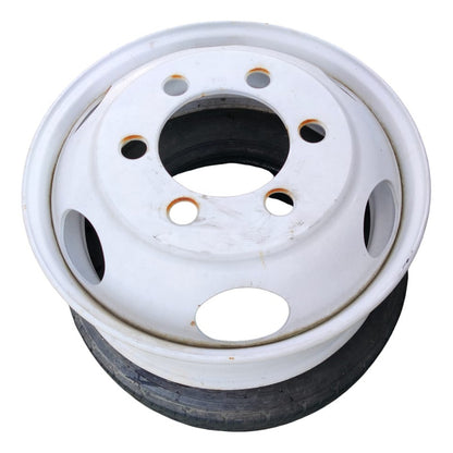 Rin 19.5 6 Birlos Camión Isuzu Elf Hino 300 - Blanco