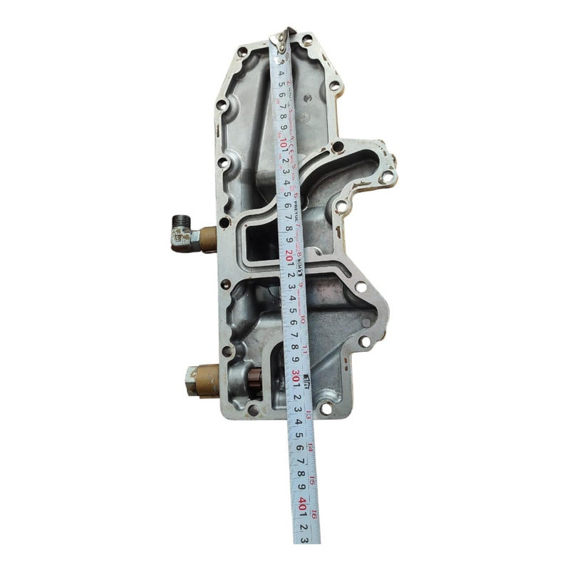 Tapa Cubierta Enfriador Aceite Motor Caterpillar 3126 Azul