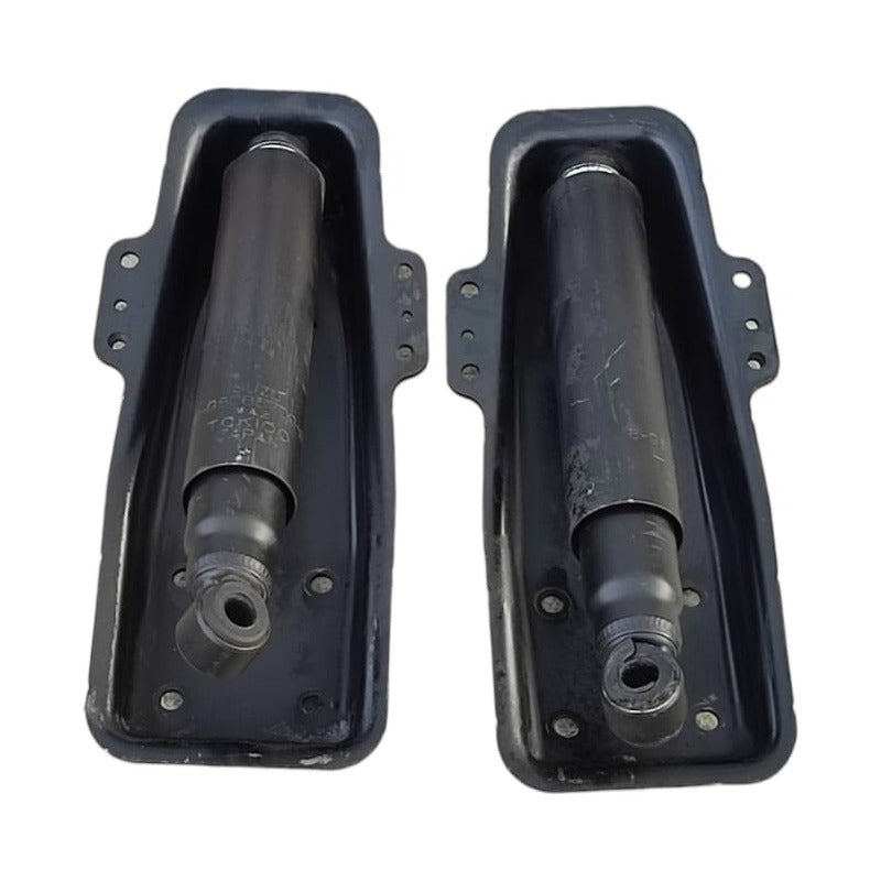 Base Soporte Amortiguador Eje Isuzu Elf 300 200 Par