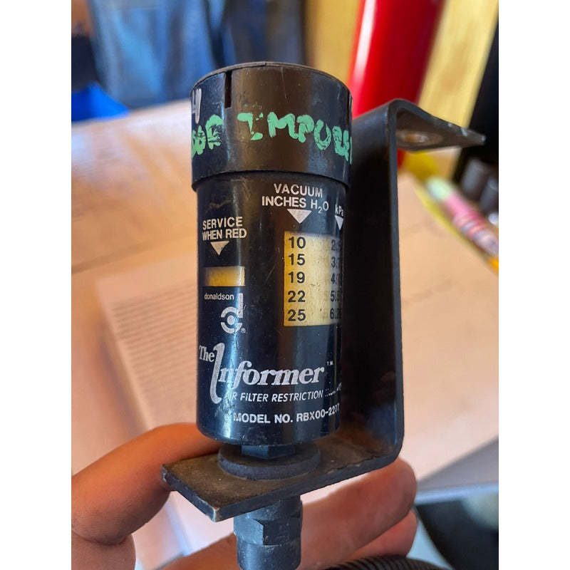 Medidor Marcador Indicador Cambio Filtro Aire Restricción