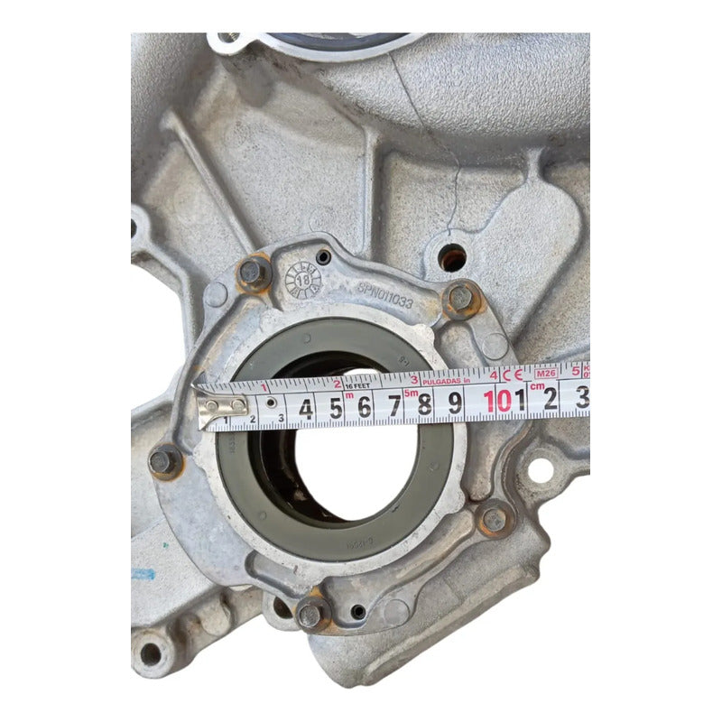Tapa Cubierta Caja Engranes Distribución Motor Cf600 Vt275 Plateado