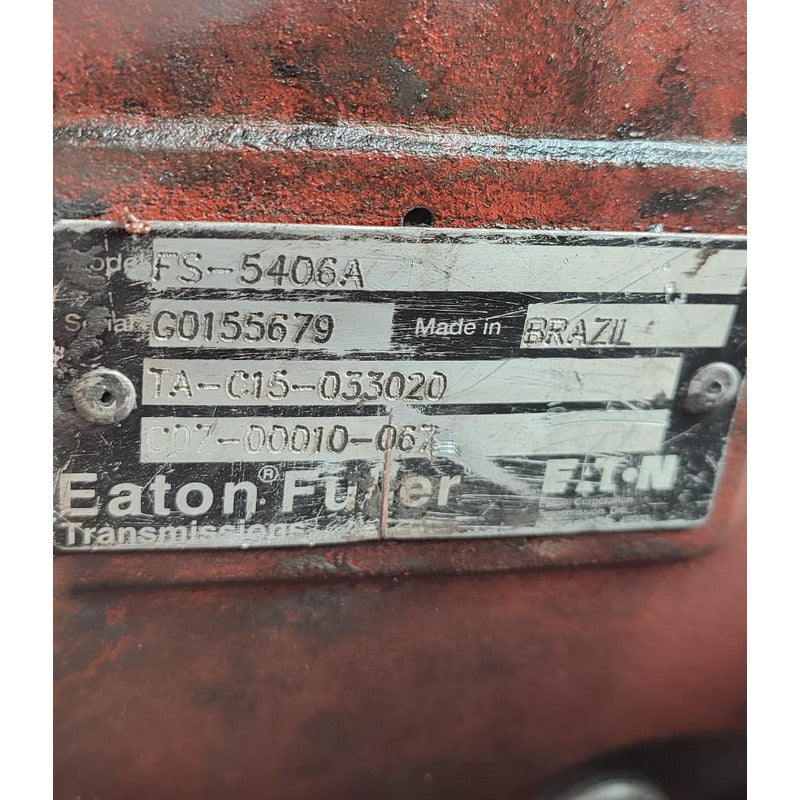Tapa Porta Reten Transmisión Caja Eaton Fs5406a 6 Vel