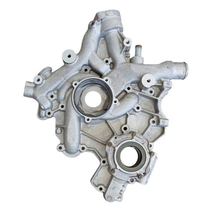 Tapa Cubierta Caja Engranes Distribución Motor Cf600 Vt275 Plateado