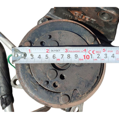 Compresor Aire A/c Motor Cummins Serie C 8.3l Tubos