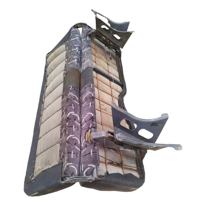 Asiento Corrido Tela Freightliner Fl 70 Fl80 Base Soporte Gris Oscuro