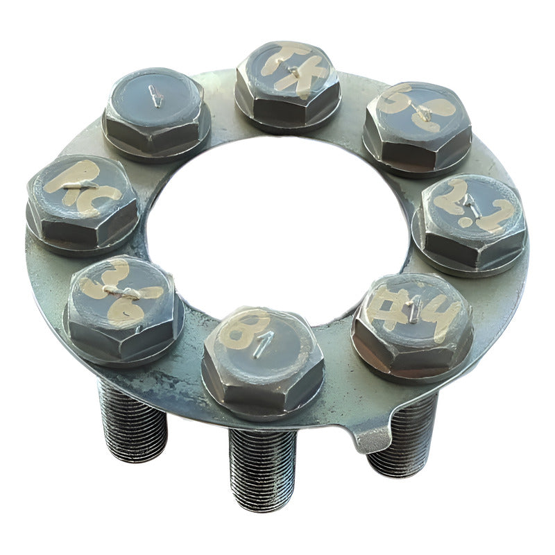 8 Tornillos Base Volanta Aro Dentado Kit Thermoking Isuzu Gris Oscuro