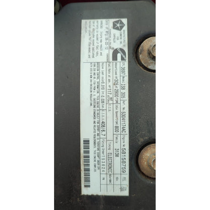 Motor Cummins Isb 6.7l Dodge Ram 4000 Diesel Stdr 3/4