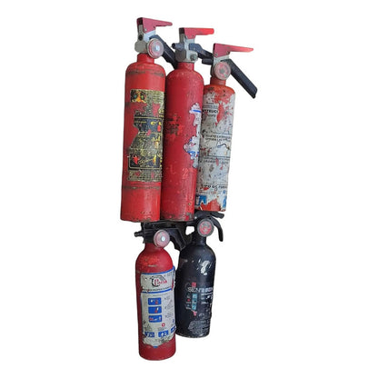 Kit Juego 5 Extintor Extintores Camión Isuzu Elf Para Repara
