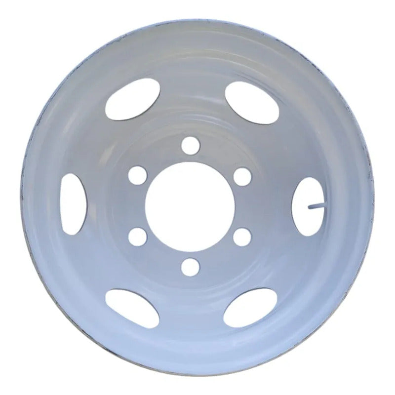Rin 19.5 6 Birlos Camión Isuzu Elf Hino 300 Delantero Blanco