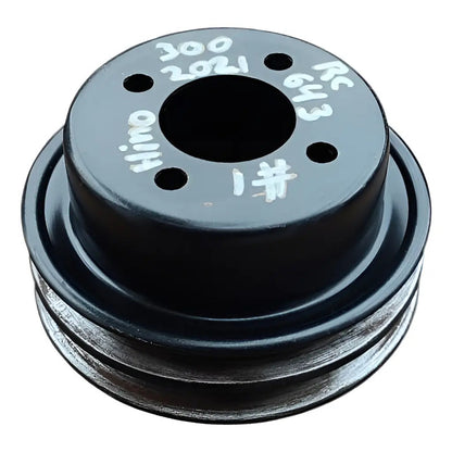 Polea Ventilador Motor Hino 300 816 716 Año 2021 Negro