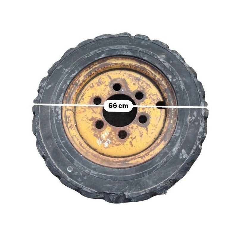 Llanta Montacargas 700x15-5.5 Rin 6 Birlos
