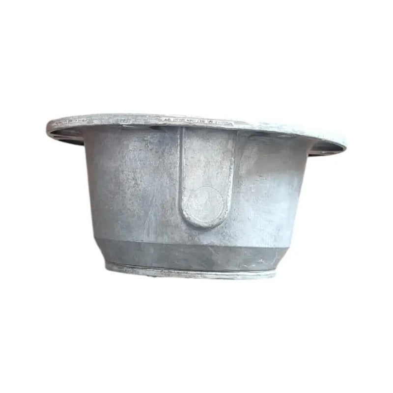 Tapa Cubo Balero Eje Remolque Caja Seca Plataforma Stemco Plateado