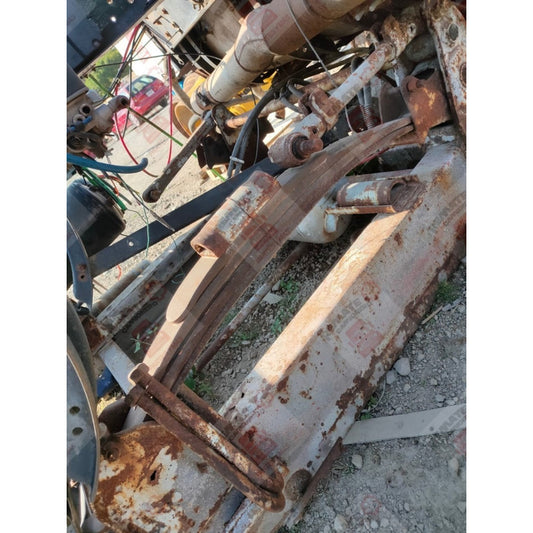 Remolque Caja Seca Peine De Muelles